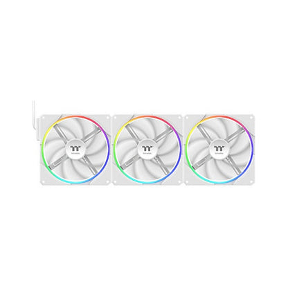 140mm Thermaltake TS140 EX RGB White 3Pack Fan White