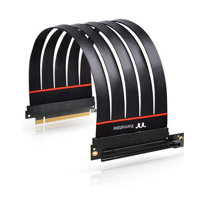 Thermaltake PCI Express Extender 90 Black PCI-E 4.0 16X 30cm