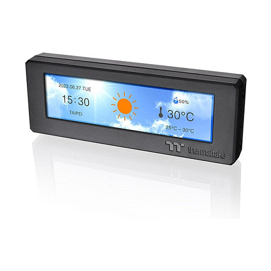 Thermaltake 3.9 inch LCD Screen Kit Black for Tower 300 serie and Ceres 330 Hydrangea Blue
