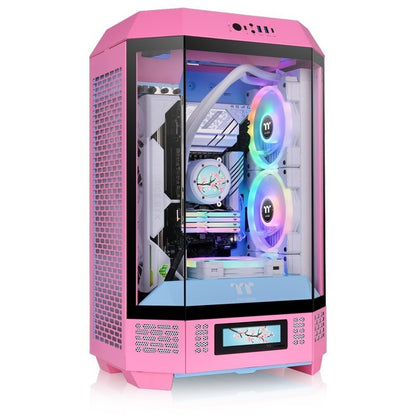 Thermaltake The Tower 300 Bubble Pink(pink. Tempered Glass)