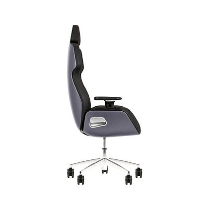 Thermaltake Argent E700 Real Leather Gaming Chair Space Gray with houndstooth fabric