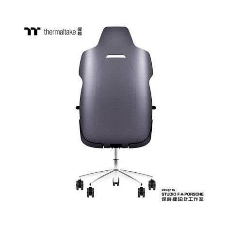 Thermaltake Argent E700 Real Leather Gaming Chair Space Gray with houndstooth fabric