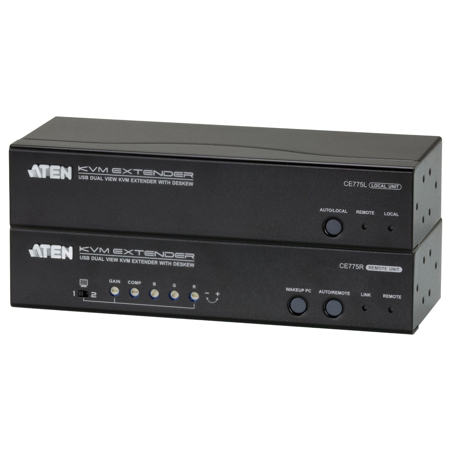 ATEN CE775 USB VGA Dual View KVM Extender