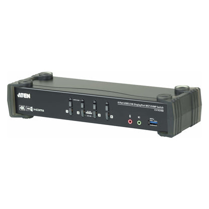 ATEN CS1924M 4-Port USB 3.0 4K DisplayPort MST KVM Switch
