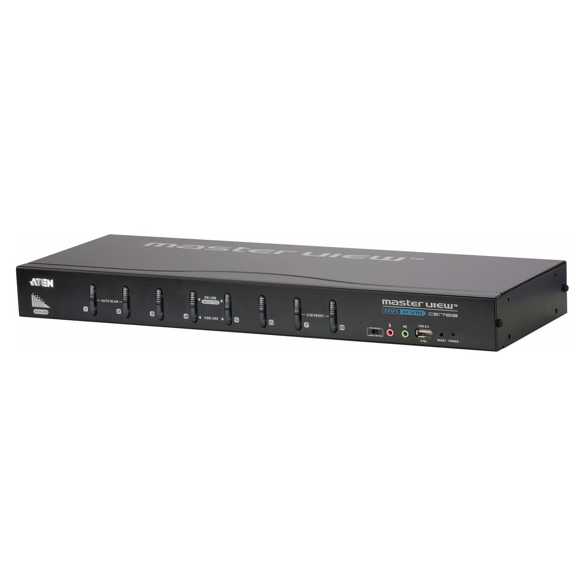 ATEN CS1768 KVM Switch DVI USB Audio 8 Ports