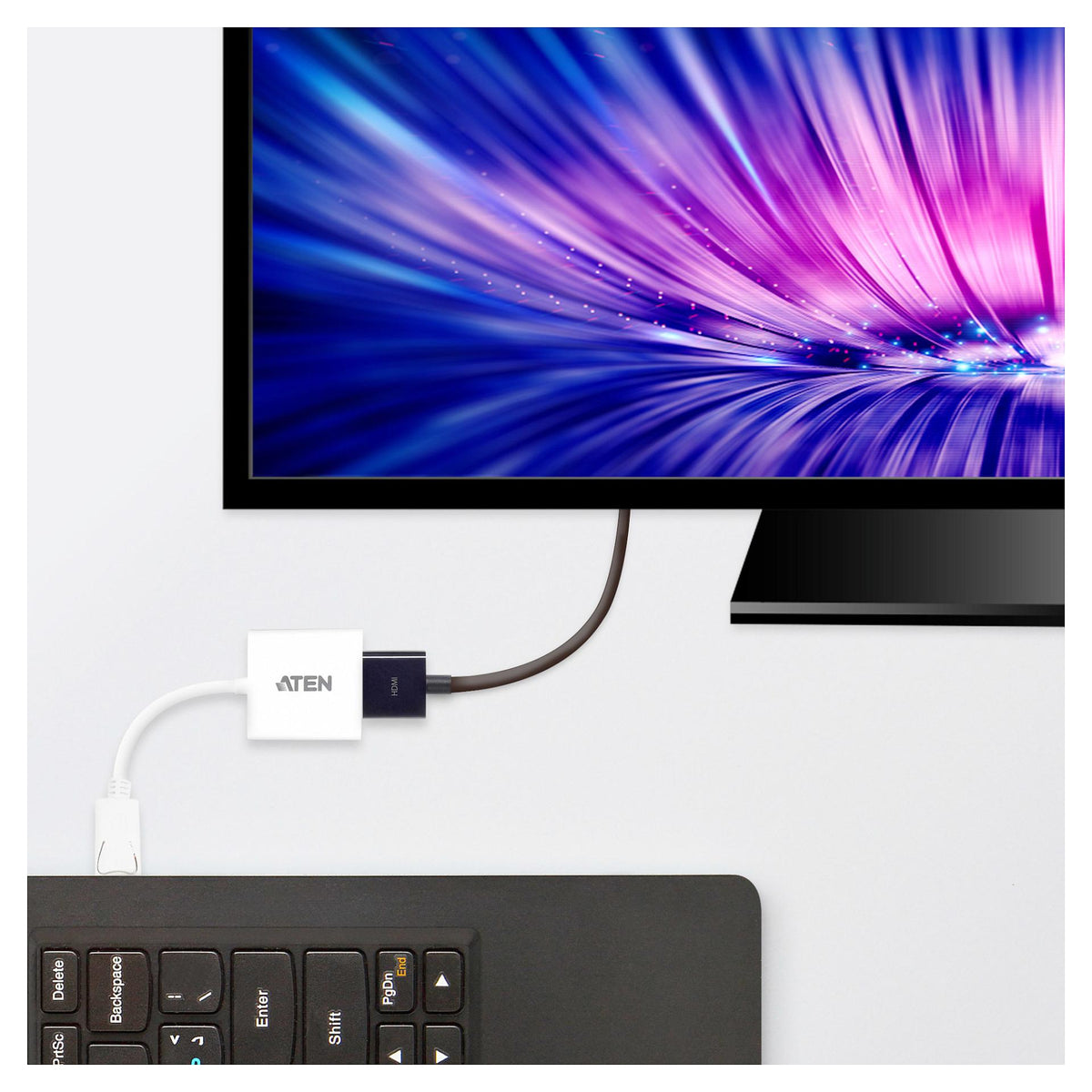 ATEN DisplayPort to HDMI Adapter