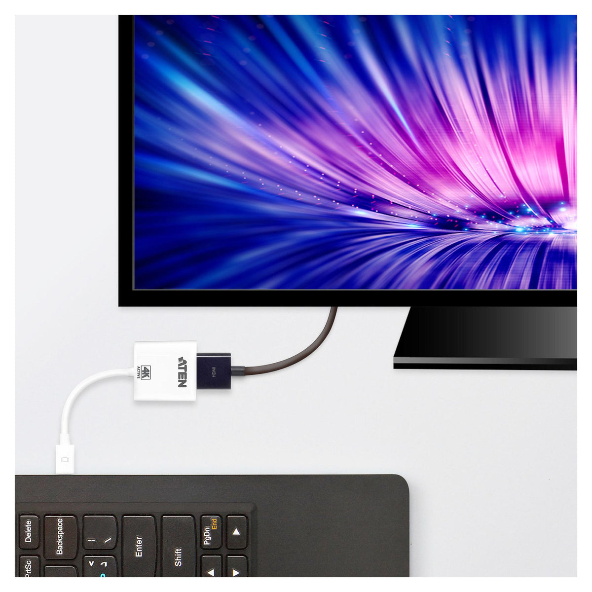 ATEN VC981mini DP to 4K HDMI Adapter