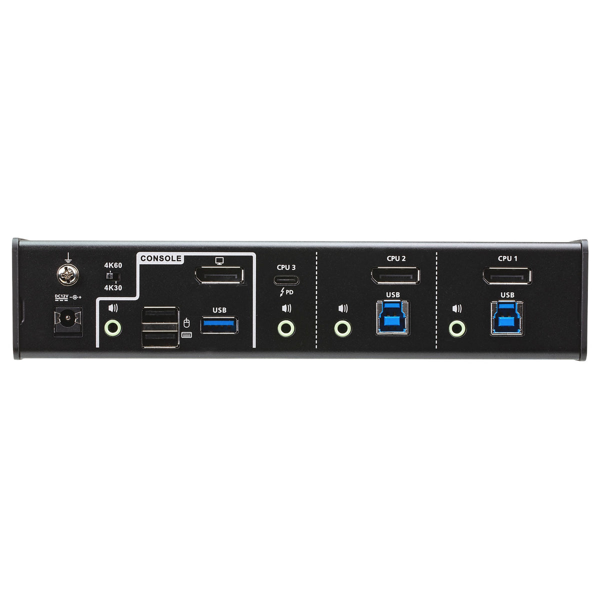 ATEN CS1953 3-Port USB-C DisplayPort Hybrid KVM