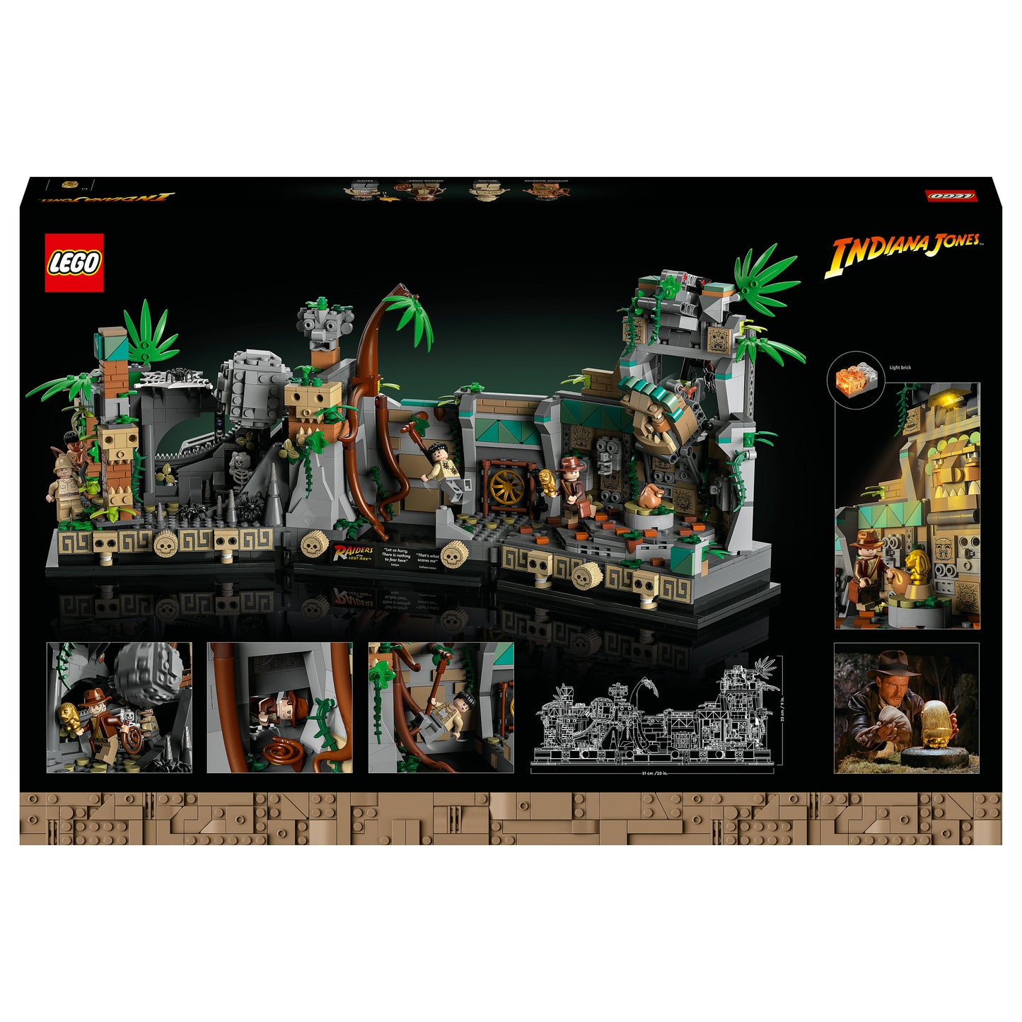 LEGO 77015 Indiana Jones Tempel des goldenen Gtzen