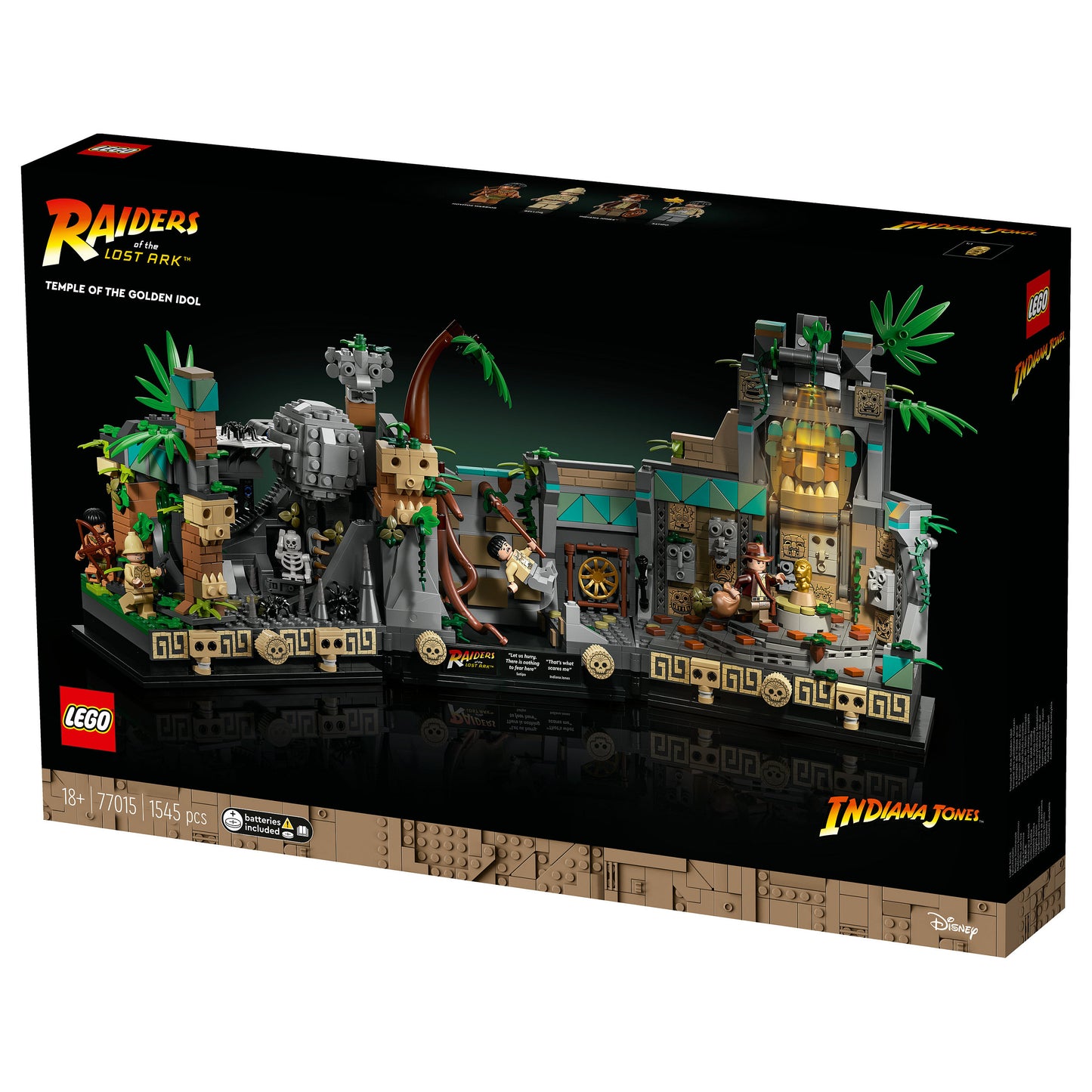 LEGO 77015 Indiana Jones Tempel des goldenen Gtzen