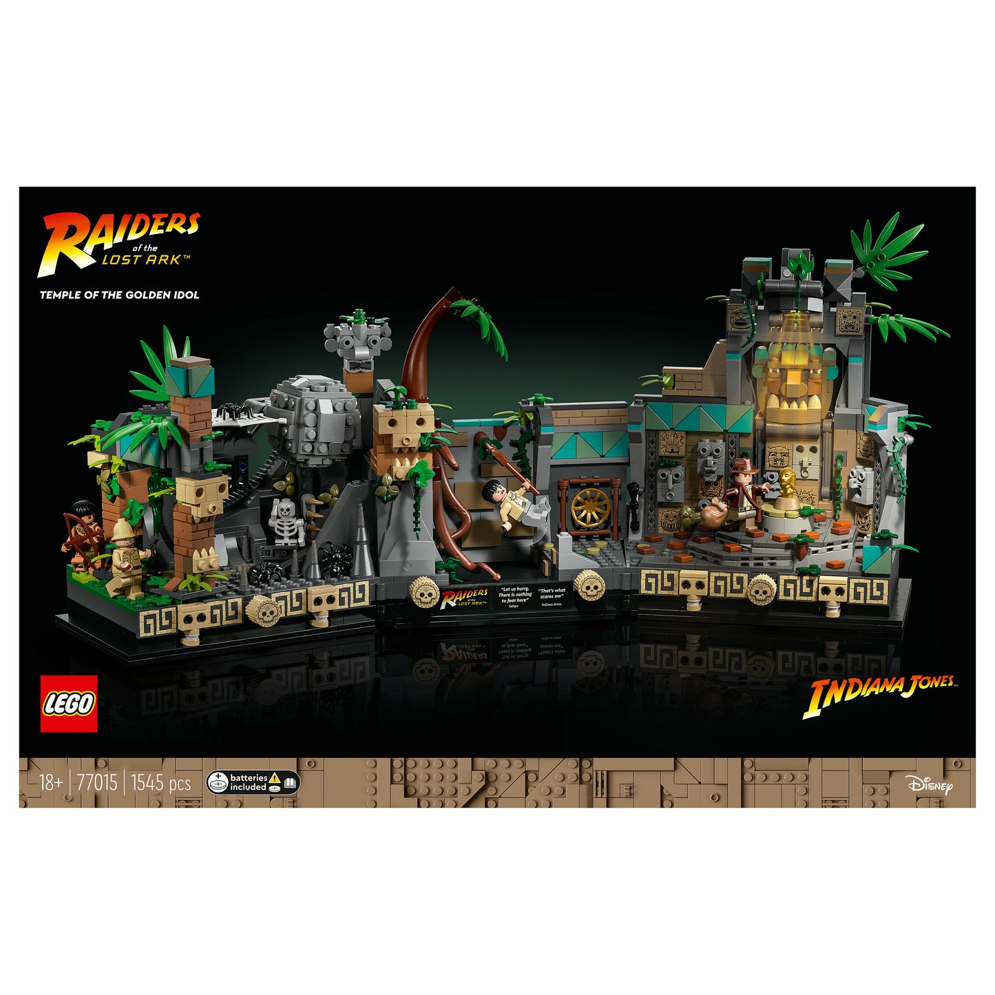LEGO 77015 Indiana Jones Tempel des goldenen Gtzen