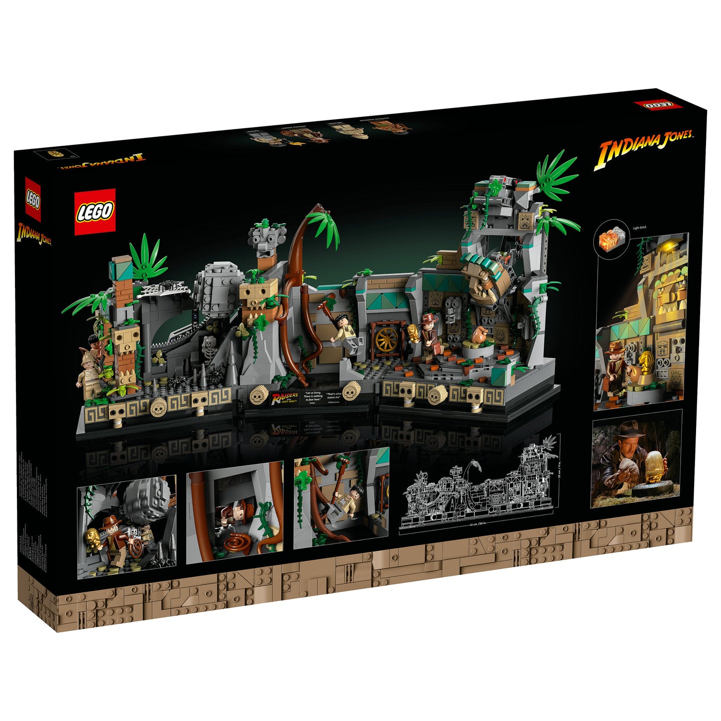 LEGO 77015 Indiana Jones Tempel des goldenen Gtzen