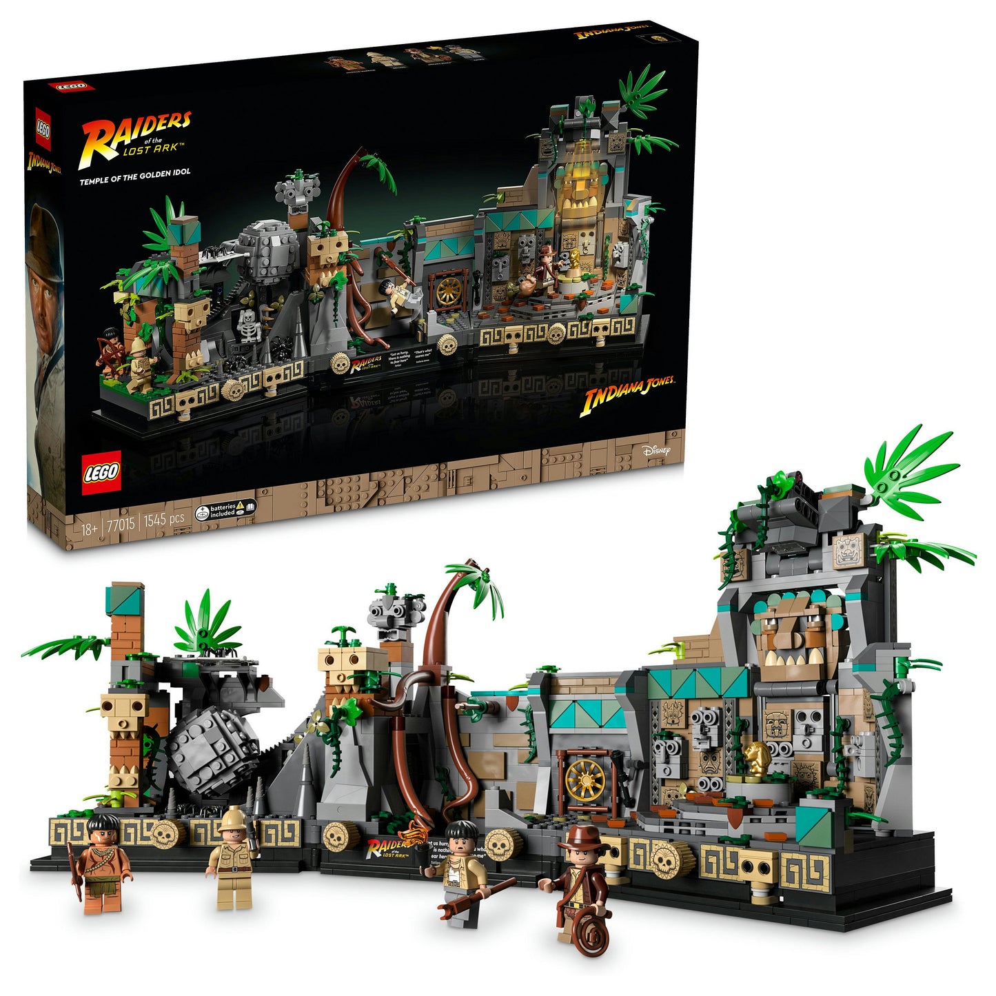 LEGO 77015 Indiana Jones Tempel des goldenen Gtzen