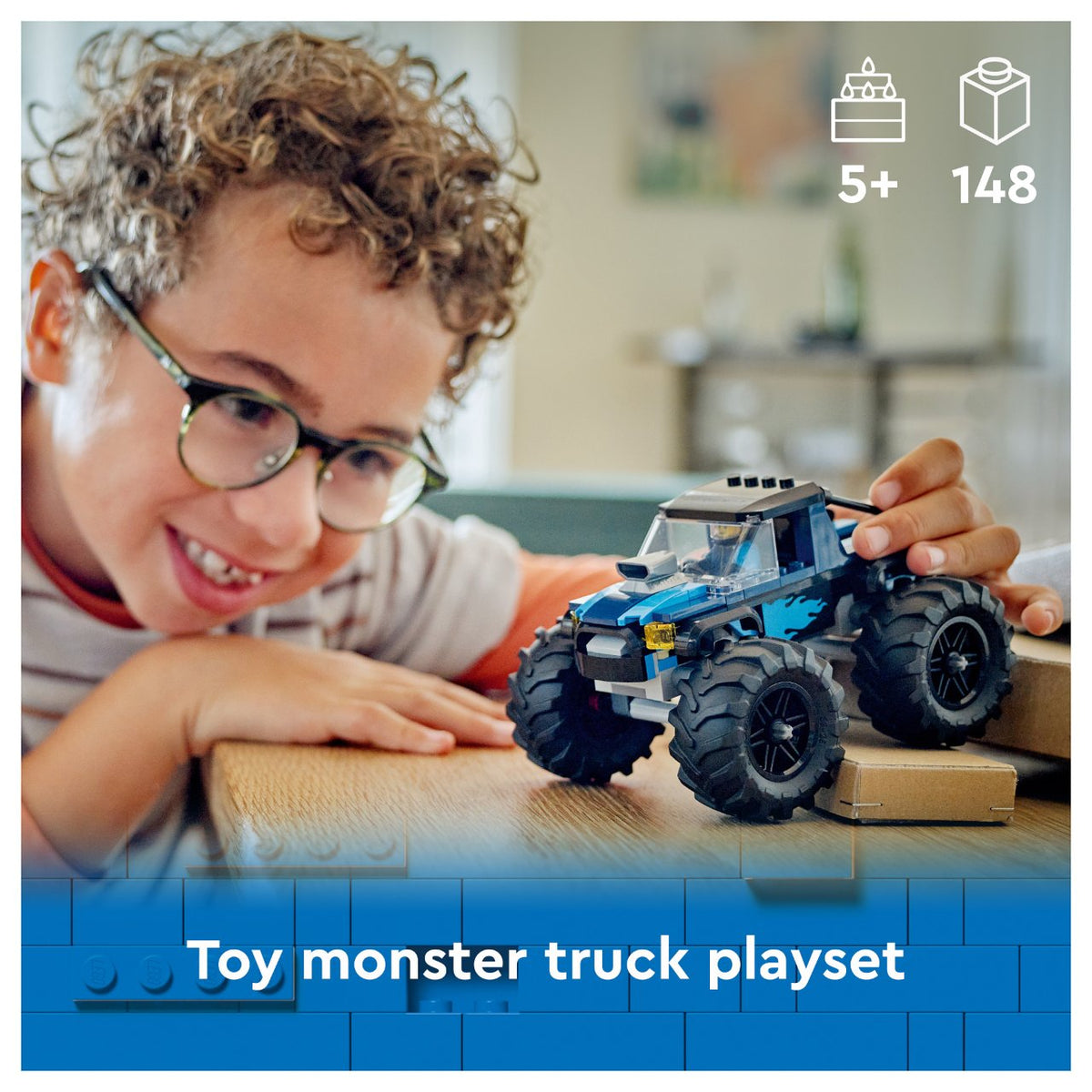 LEGO 60402 City Blauer Monstertruck