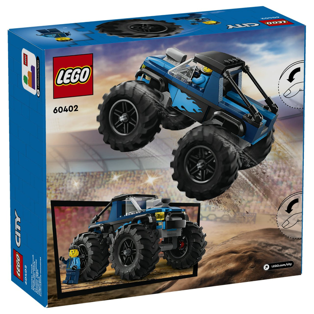 LEGO 60402 City Blauer Monstertruck