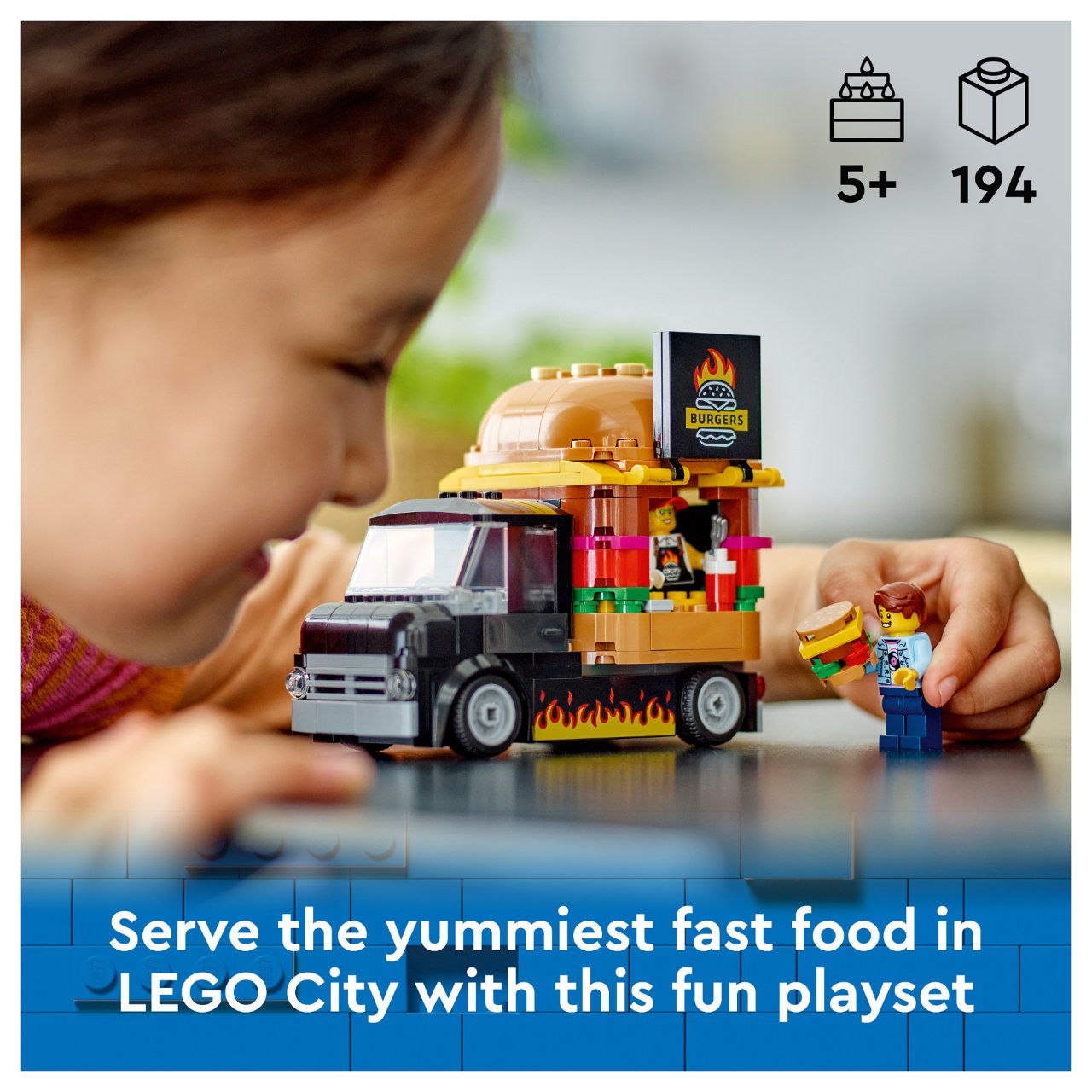 LEGO 60404 City Burger-Truck