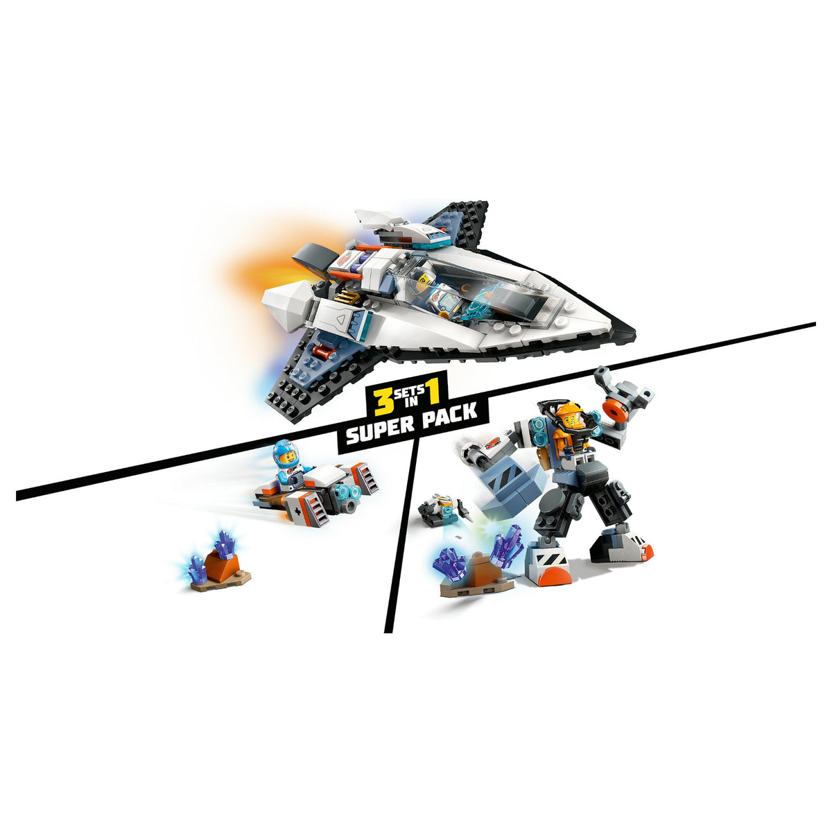 LEGO 60430 City Raumschiff