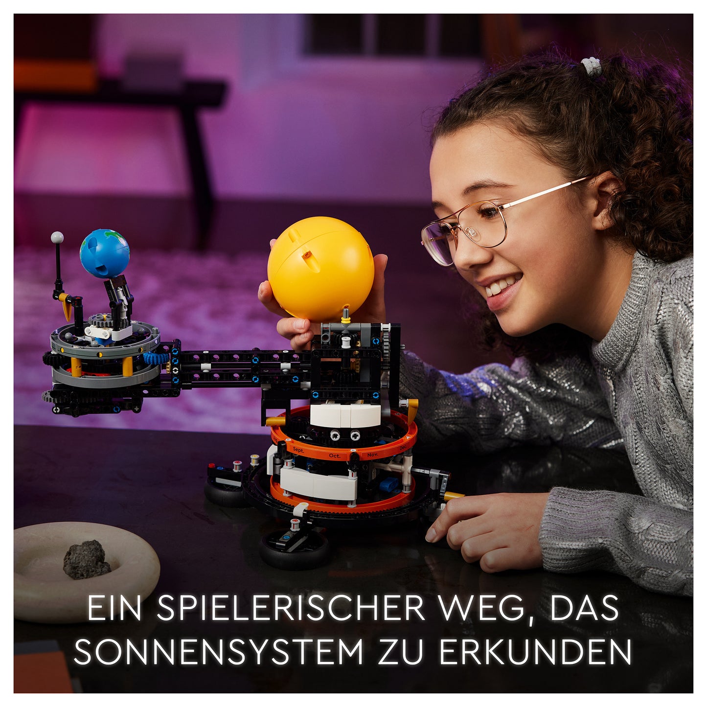 LEGO 42179 Technic Sonne Erde Mond Modell
