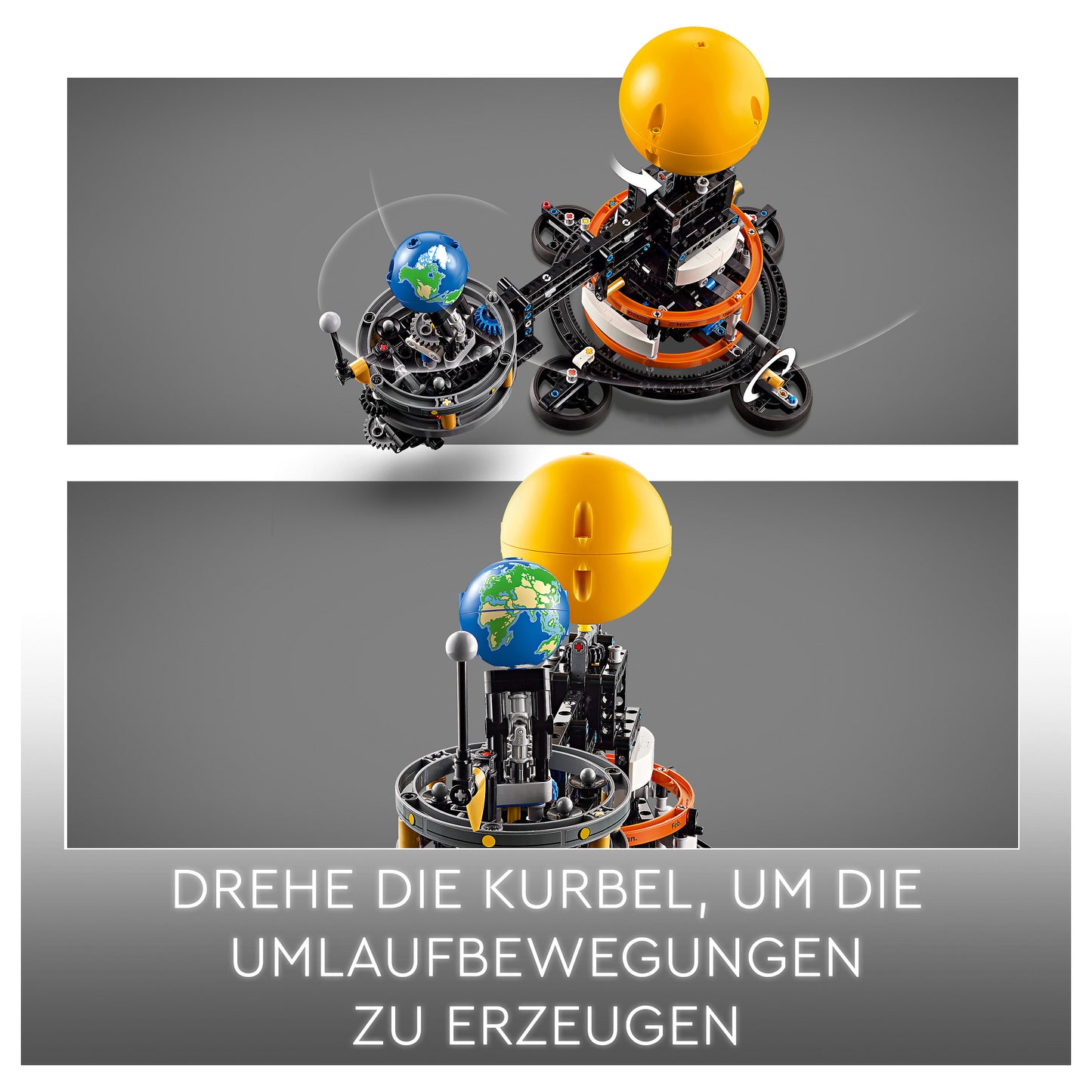 LEGO 42179 Technic Sonne Erde Mond Modell
