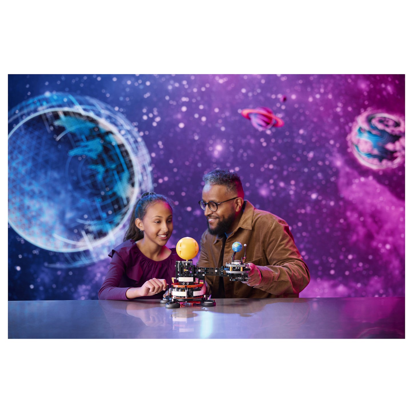 LEGO 42179 Technic Sonne Erde Mond Modell