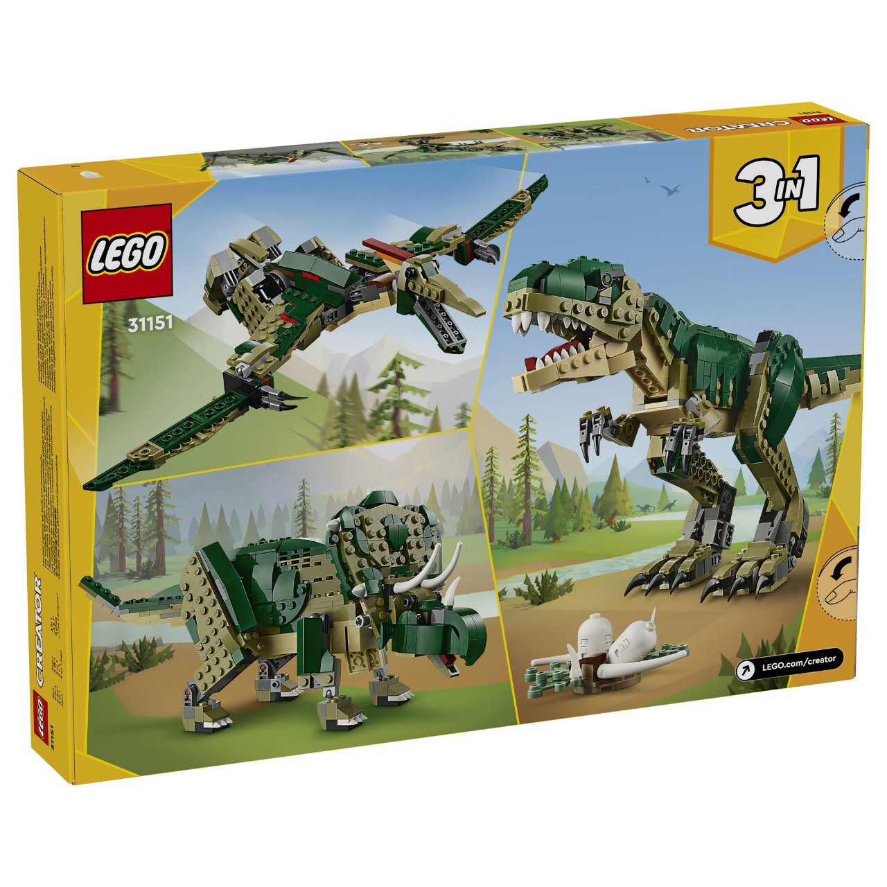LEGO 31151 Creator 3-in-1 T.Rex