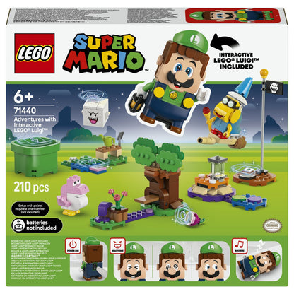 LEGO 71440 Super Mario Abenteuer mit dem interaktiven LEGO Luigi