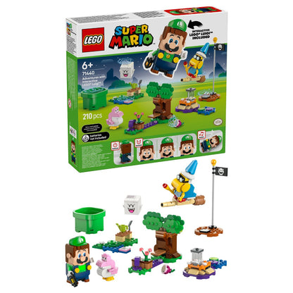 LEGO 71440 Super Mario Abenteuer mit dem interaktiven LEGO Luigi