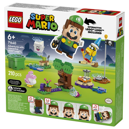 LEGO 71440 Super Mario Abenteuer mit dem interaktiven LEGO Luigi