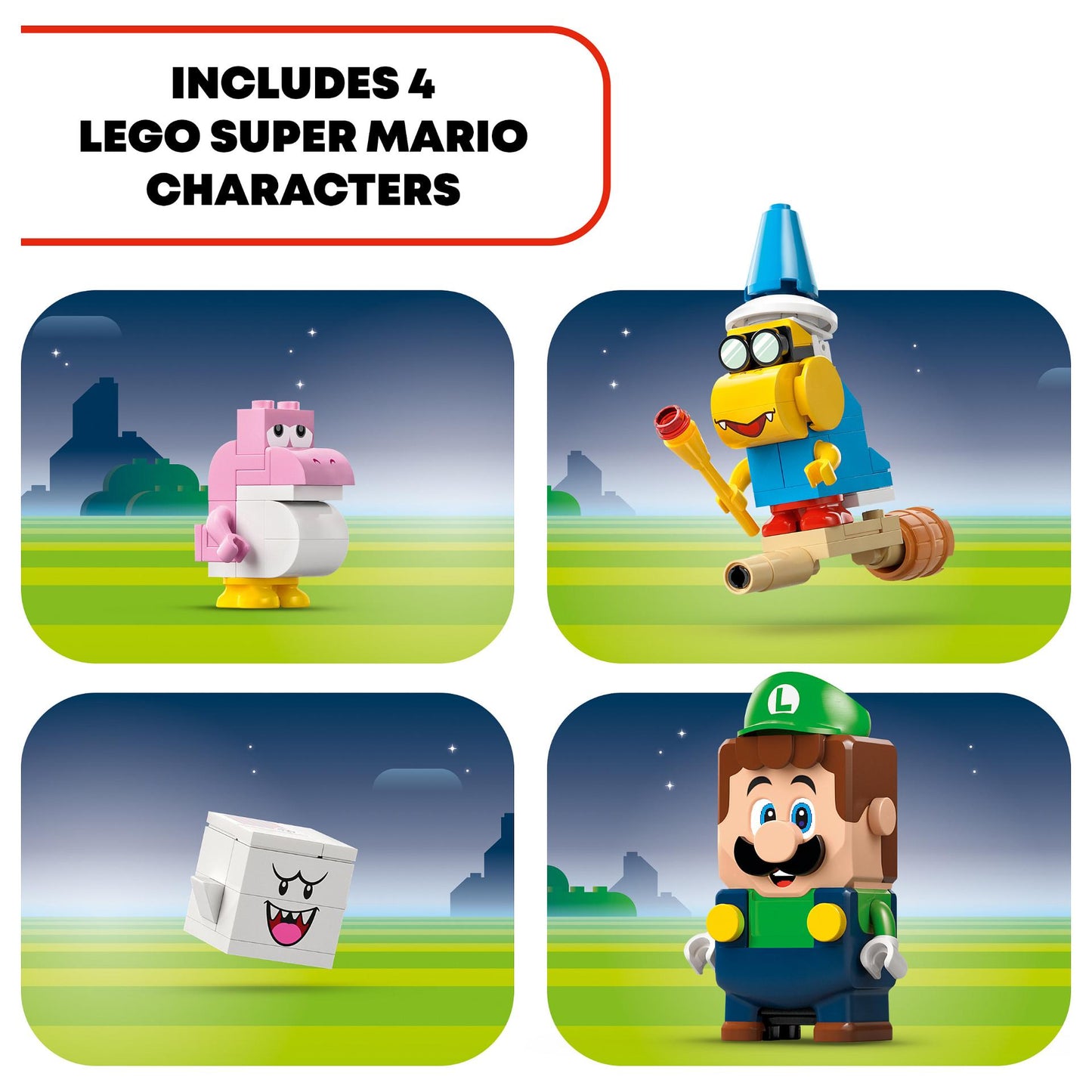 LEGO 71440 Super Mario Abenteuer mit dem interaktiven LEGO Luigi