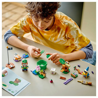LEGO 71440 Super Mario Abenteuer mit dem interaktiven LEGO Luigi