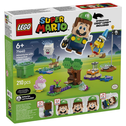 LEGO 71440 Super Mario Abenteuer mit dem interaktiven LEGO Luigi