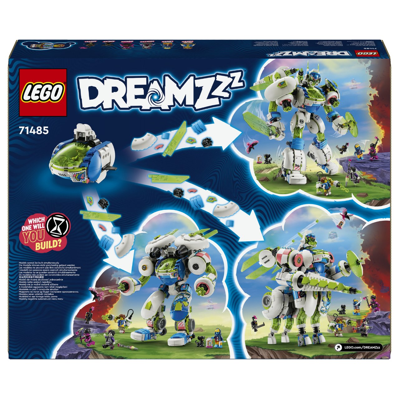 LEGO 71485 DREAMZzz Mateo und Z-Blob der Ritter-Mech