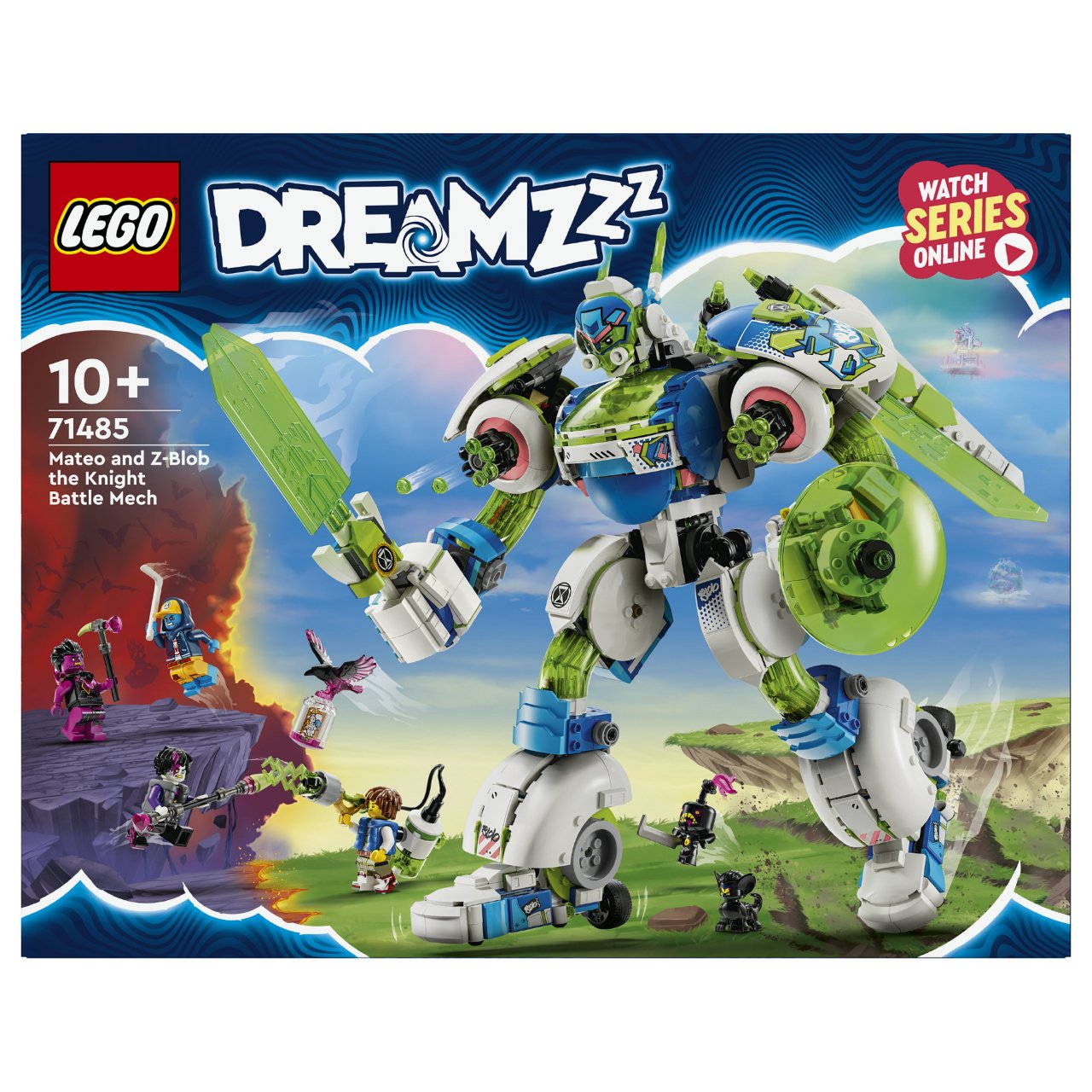 LEGO 71485 DREAMZzz Mateo und Z-Blob der Ritter-Mech
