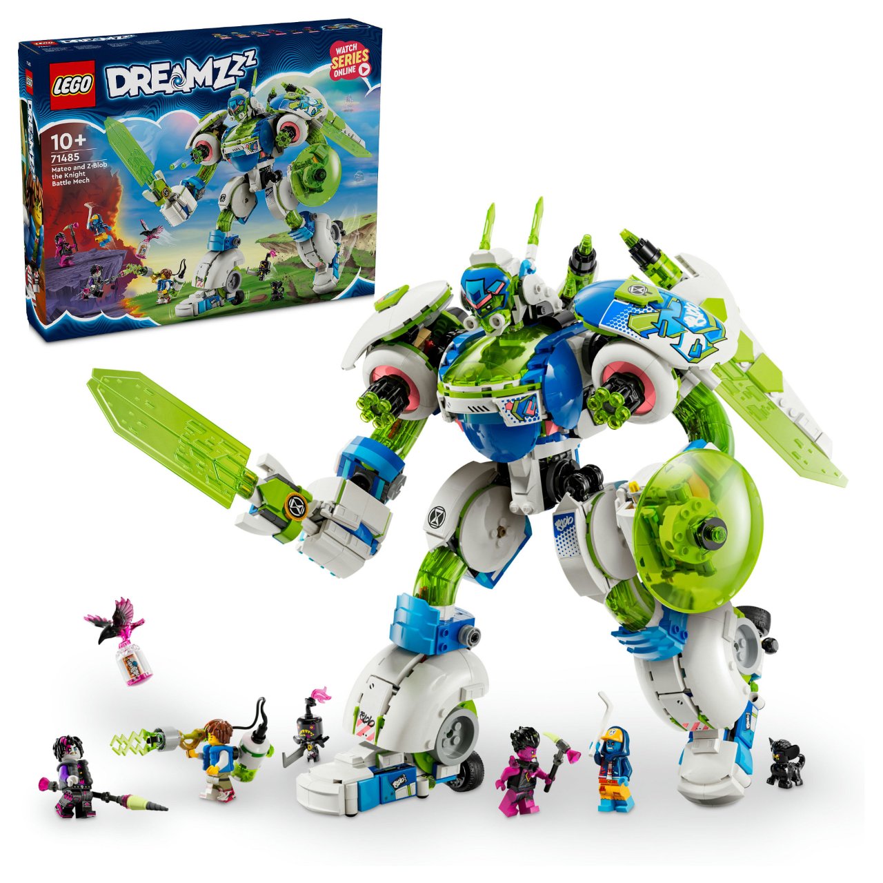 LEGO 71485 DREAMZzz Mateo und Z-Blob der Ritter-Mech