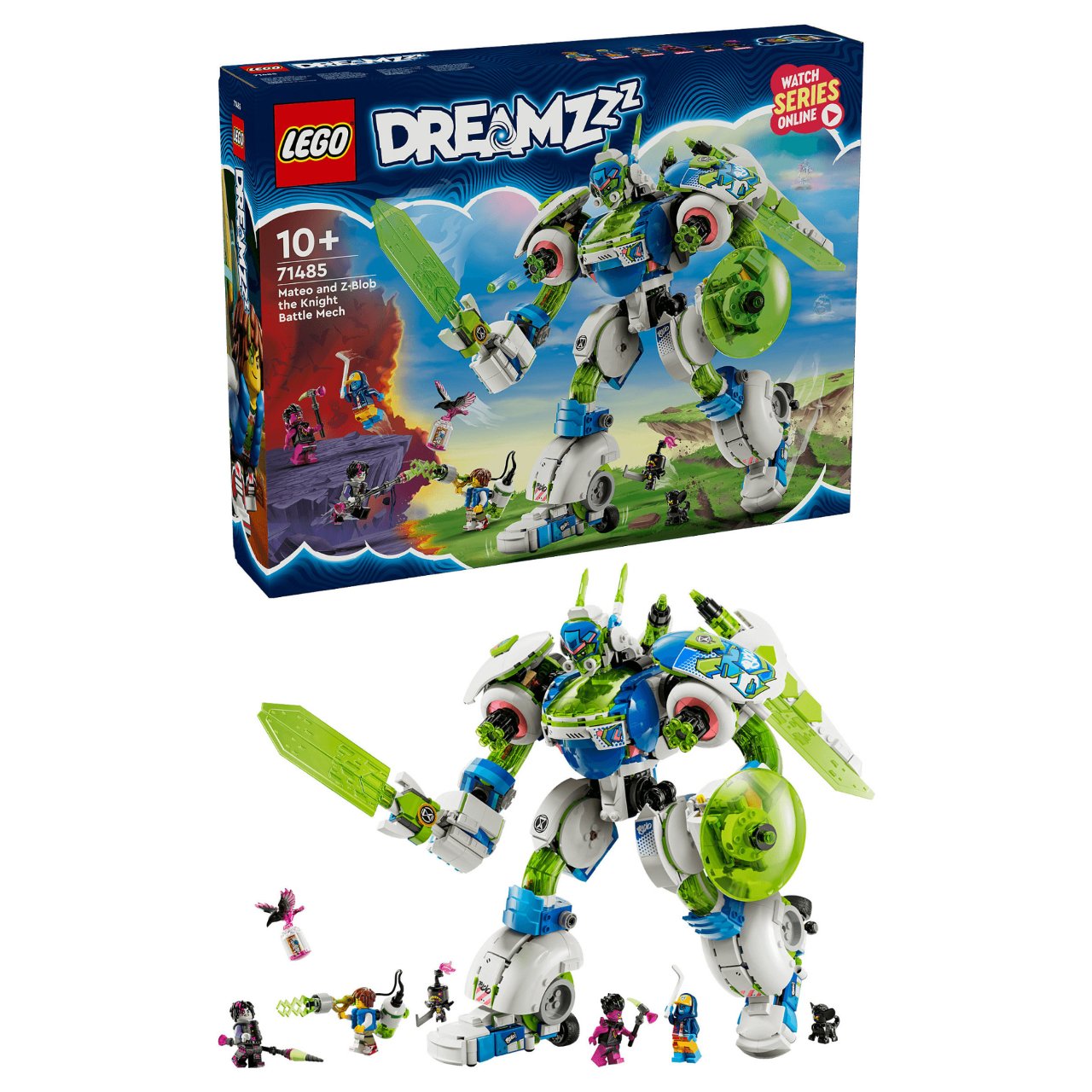 LEGO 71485 DREAMZzz Mateo und Z-Blob der Ritter-Mech