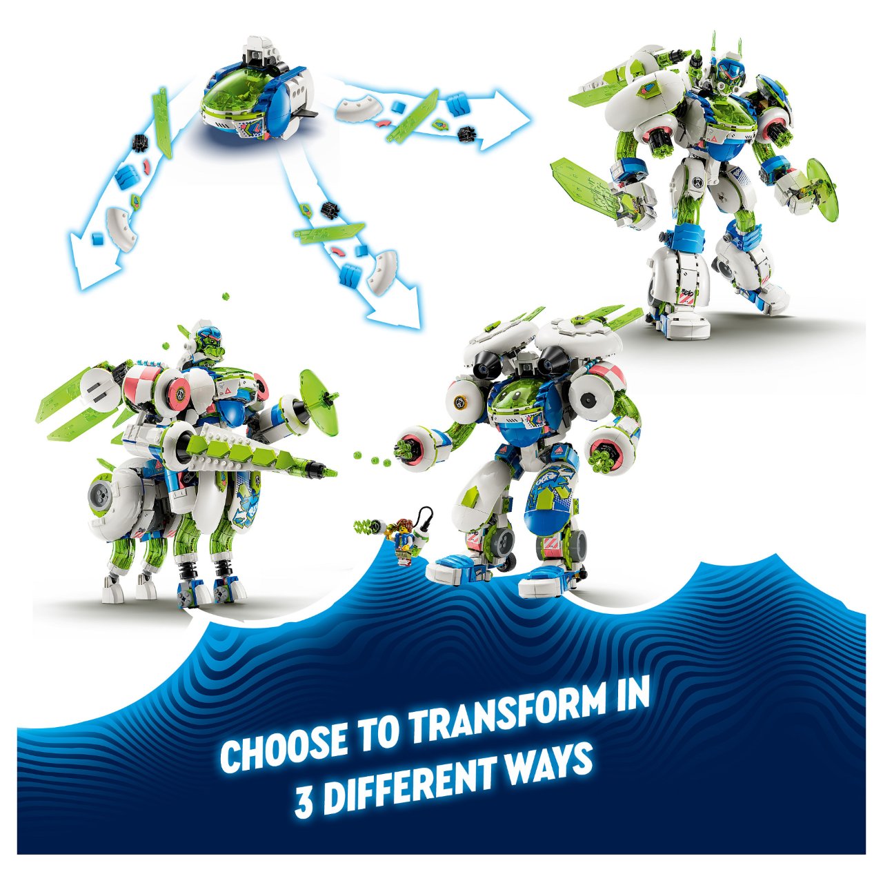 LEGO 71485 DREAMZzz Mateo und Z-Blob der Ritter-Mech
