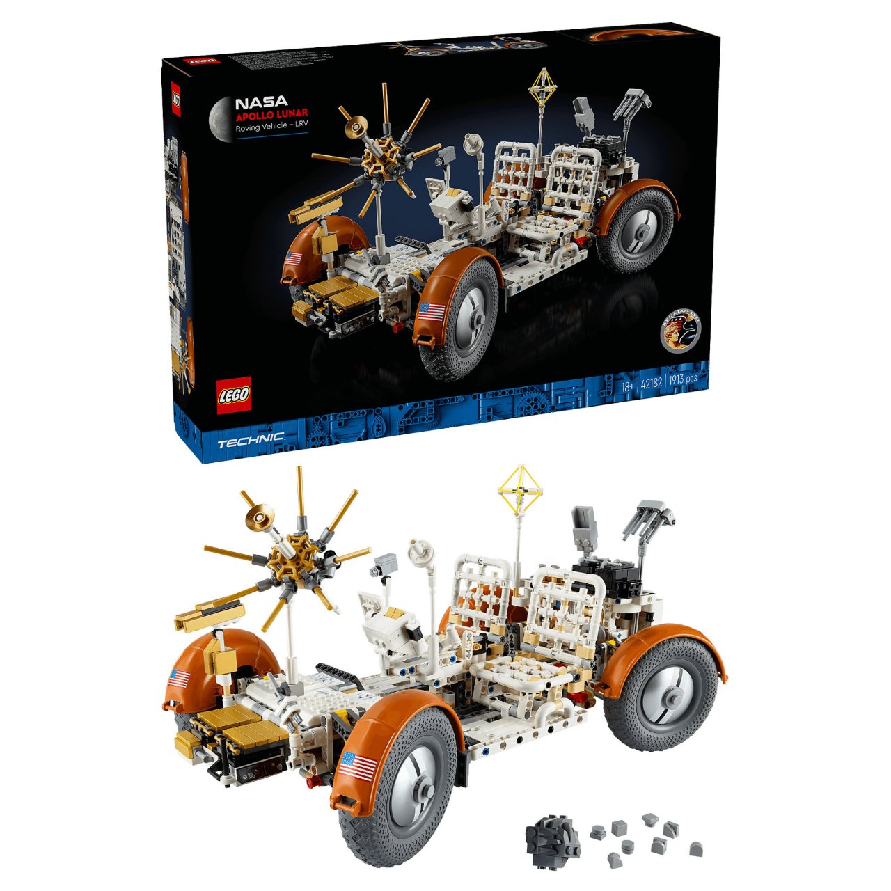 LEGO 42182 Technic NASA Apollo Lunar Roving Vehicle (LRV)