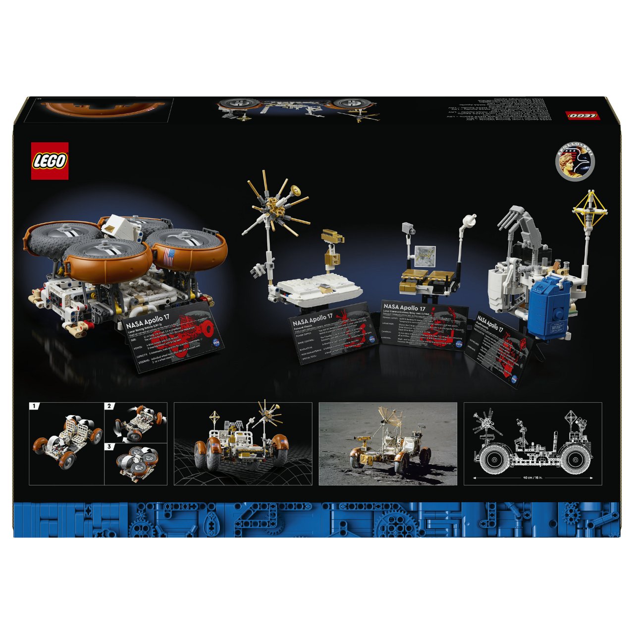 LEGO 42182 Technic NASA Apollo Lunar Roving Vehicle (LRV)