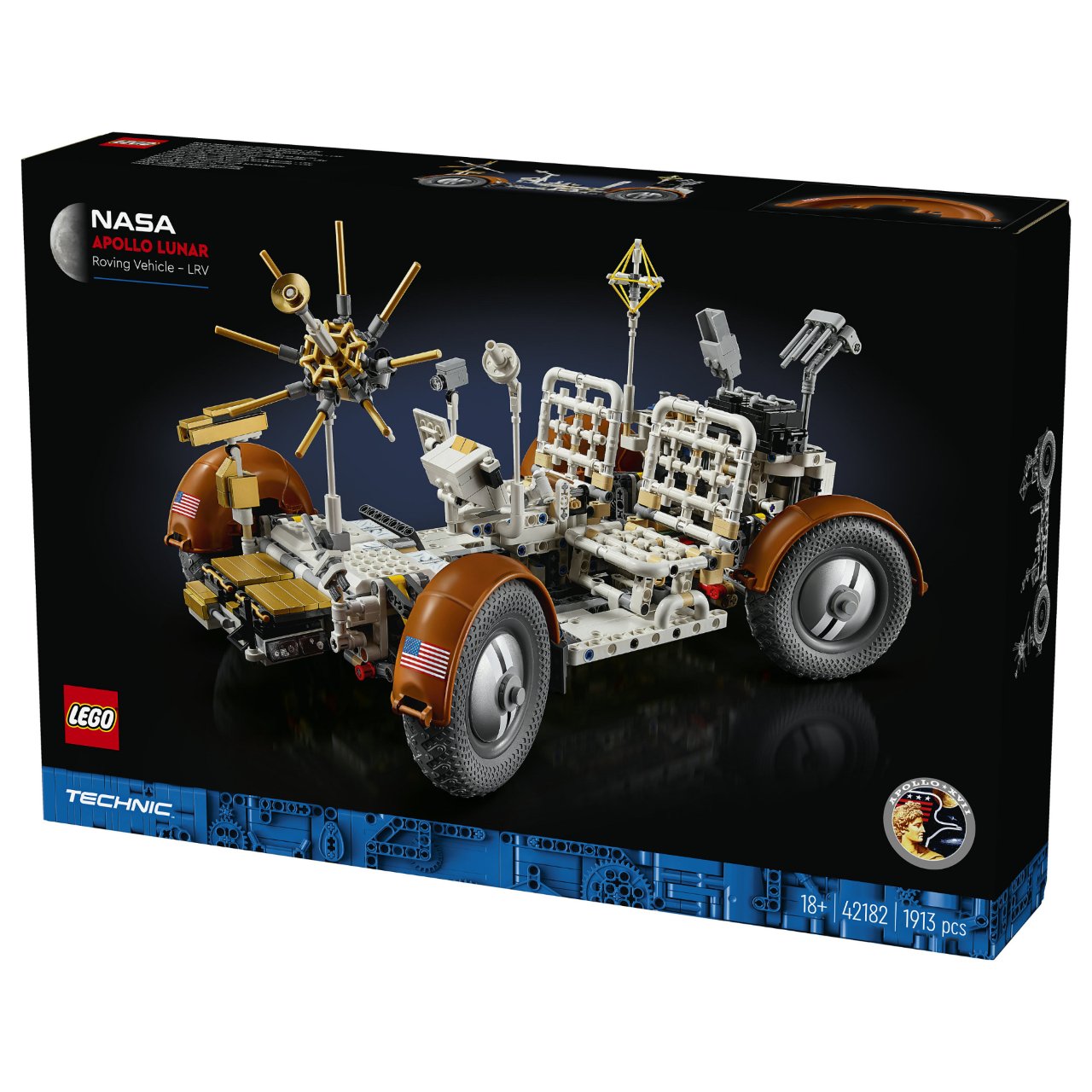 LEGO 42182 Technic NASA Apollo Lunar Roving Vehicle (LRV)
