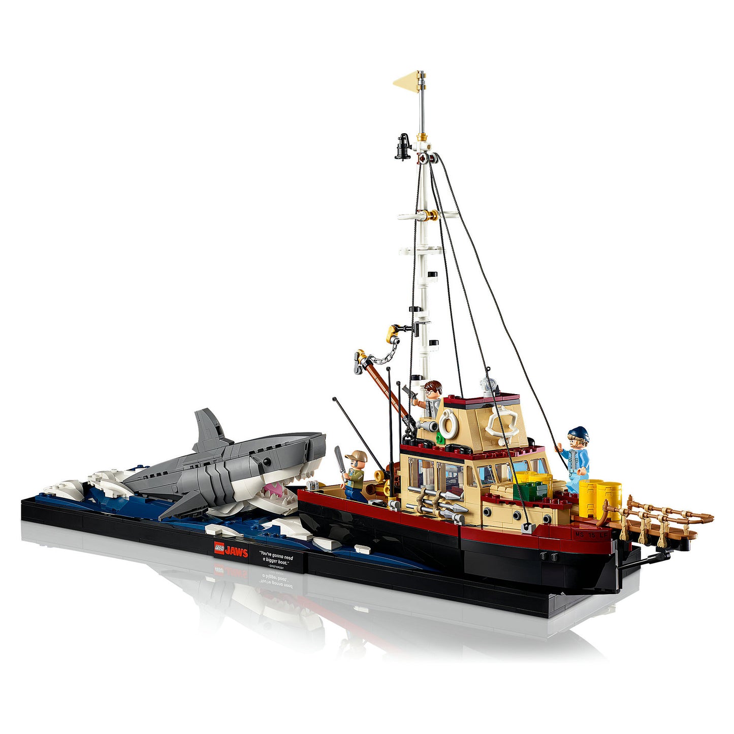 LEGO 21350 Ideas Der weie Hai