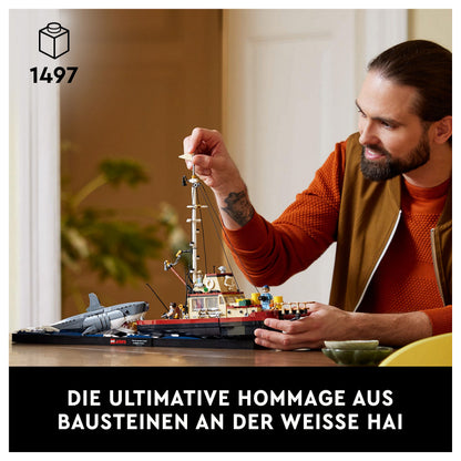 LEGO 21350 Ideas Der weie Hai