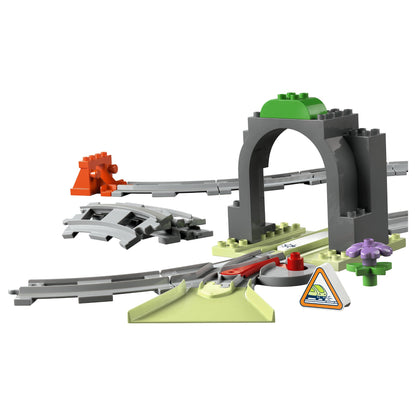 LEGO 10425 DUPLO Town Eisenbahntunnel und Schienen Erweiterungsset