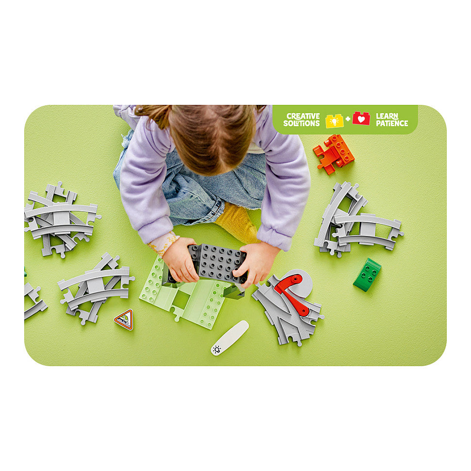 LEGO 10425 DUPLO Town Eisenbahntunnel und Schienen Erweiterungsset