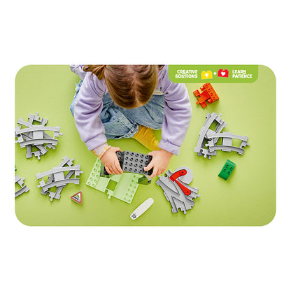 LEGO 10425 DUPLO Town Eisenbahntunnel und Schienen Erweiterungsset