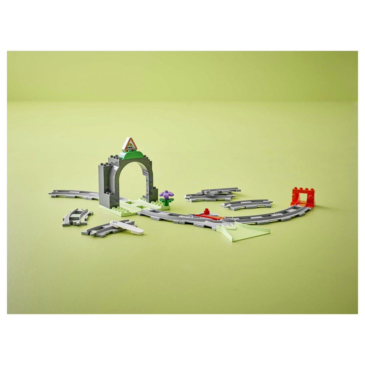 LEGO 10425 DUPLO Town Eisenbahntunnel und Schienen Erweiterungsset