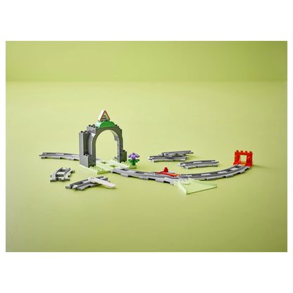LEGO 10425 DUPLO Town Eisenbahntunnel und Schienen Erweiterungsset