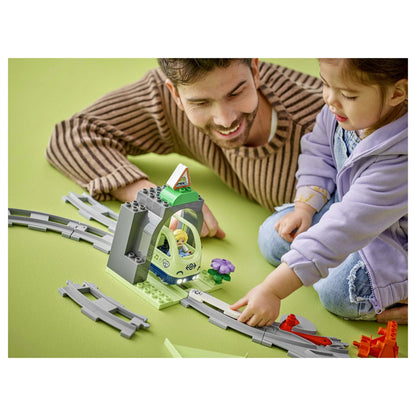 LEGO 10425 DUPLO Town Eisenbahntunnel und Schienen Erweiterungsset