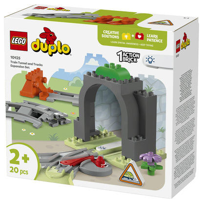 LEGO 10425 DUPLO Town Eisenbahntunnel und Schienen Erweiterungsset