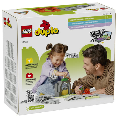 LEGO 10425 DUPLO Town Eisenbahntunnel und Schienen Erweiterungsset