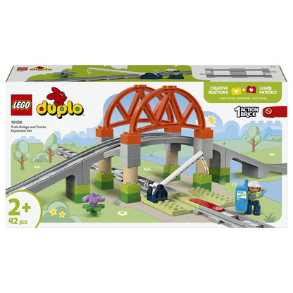 LEGO 10426 DUPLO Town Eisenbahnbrcke und Schienen - Erweiterungsset